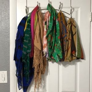 7 scarf bundle